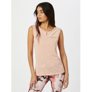 Vaude - Sportshirt - Gestreept - Groen - 75% Gerecycled Polyester