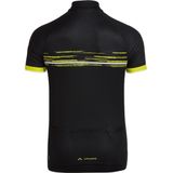 Vaude - Mitus Tricot - Fietsshirt - Zwart - Geel - Korte Mouwen