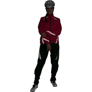 VAUDE - Luminum Perf. Pants II - Fietsbroek - Zwart - 2,5-laags, Reflecterend, Waterafstotend