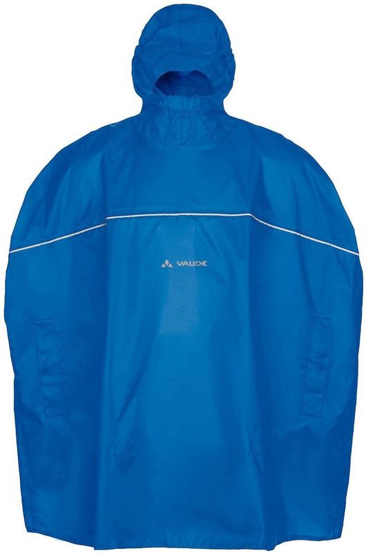 Vaude - Bike Grody - Regenponcho - Blauw - 100% Polyamide