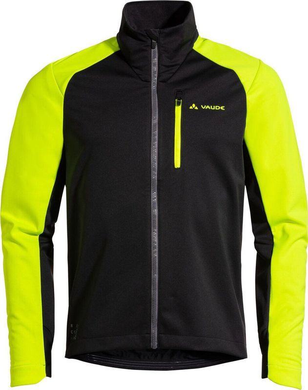 VAUDE - Posta Softshell Jacket VI - Softshelljas - Zwart - 100% Winddicht, Waterafstotend, Ademend