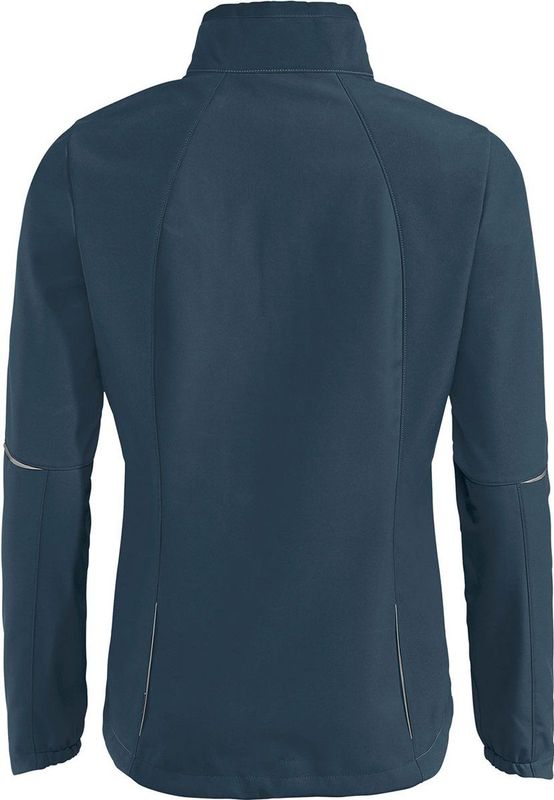 Vaude Bike Wintry Iv Soft Shell Jas Blauw 38 Vrouw