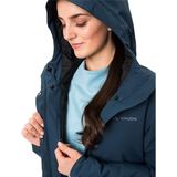 Vaude Cyclist Padded II Dames Jas Dark Sea