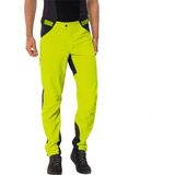 Vaude - Bike Qimsa II - Softshellbroek - Geel - Winddicht - Ademend - Waterafstotend