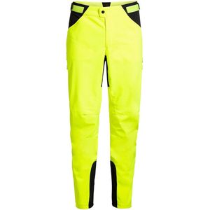 Vaude - Bike Qimsa II - Softshellbroek - Geel - Winddicht - Ademend - Waterafstotend