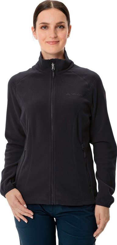 VAUDE Damen-Fleecejacke ""Rosemoor II"" mit Stehkragen, black, Gr. 36