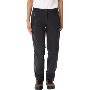 Vaude Farley Stretch Zo T-zip Ii Broek Zwart 46 / Regular Vrouw