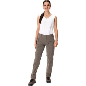 Vaude Farley Stretch Zo T-zip Ii Broek Grijs 34 / Regular Vrouw