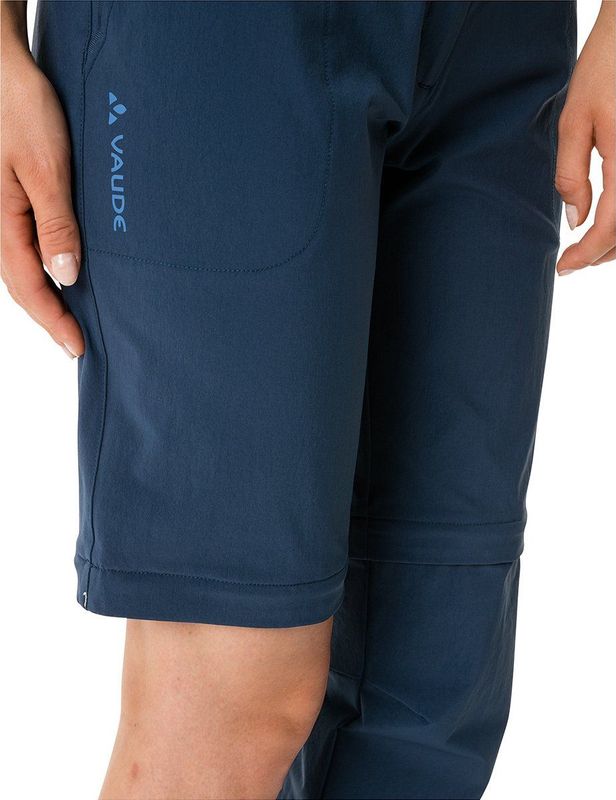 VAUDE Farley Stretch Zip-off II Dames Wandelbroek - Afritsbaar