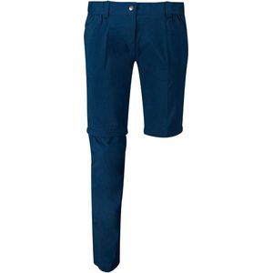 Vaude - Farley Stretch Zip Off Pants - Wandelbroek - Blauw - Dames