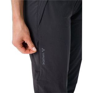 Vaude Farley Stretch III - Dames Stretchbroek - Zwart - Stretchmateriaal