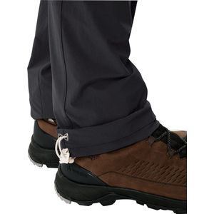 Vaude - Farley Stretch III - Dames Stretchbroek - Grijs - Sneldrogend - Slijtvast