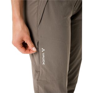 Vaude Farley Stretch Iii Broek Bruin 42 / Regular Vrouw