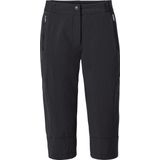VAUDE Dames Capribroek - Wandelen - Zwart - Sneldrogend - Stretchmateriaal
