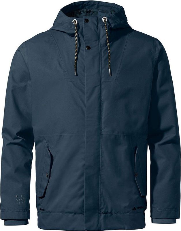 Vaude - Redmont II - Jas - Zwart - Waterdicht, Winddicht, Ademend, Gemaakt van Gerecyclede Materialen