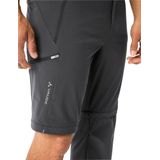 Vaude - Farley Stretch III - Converteerbare Broek - Grijs - Polyamide