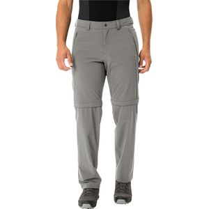 Vaude Farley Stretch Zip Off Ii Broek Grijs / Regular Man