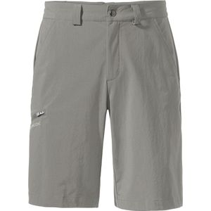 VAUDE Farley herenbermuda, stretch, wandelshorts, grijs.