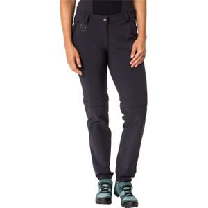 Vaude - Yaras Zip-Off Fietsbroek - Dames - Zwart - Elastisch Materiaal