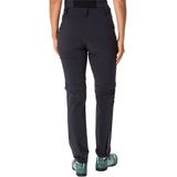 VAUDE Yaras ZO Pants - Fietsbroek - Zwart - Stretchmateriaal - Met Binnenbroek