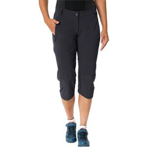 VAUDE Yaras 3/4 Broek Dames, zwart