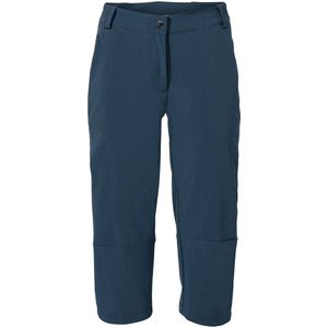 VAUDE - Yaras 3/4 Pants - Capri Broek - Zwart - Stretchmateriaal - Met Ritssluiting
