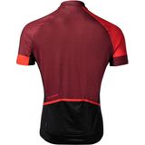 Vaude Posta FZ Tricot fietsshirt korte mouwen rood heren