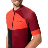 Vaude Posta FZ Tricot fietsshirt korte mouwen rood heren