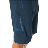 VAUDE Ledro Shorts - Dark Sea - Korte Broek - 100% Polyester