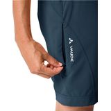 VAUDE Women's Ledro Shorts - Donkerblauw - Elastisch - Ademend - Sneldrogend