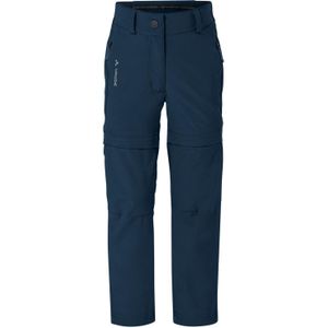 Vaude Kids Zip Off Pants Slim Fit Afritsbroek (Kinderen |blauw)