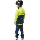 Vaude - Kid's Moab Stretch Jacket - Fietsjack - Groen - Polyester/Elastaan - Capuchon, Winddicht