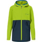 Vaude - Kid's Moab Stretch Jacket - Fietsjack - Groen - Polyester/Elastaan - Capuchon, Winddicht