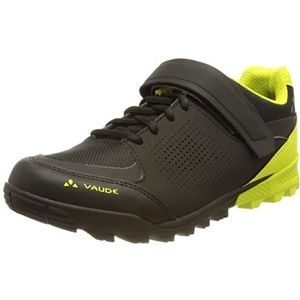 VAUDE Unisex Downieville Low Mountainbiking-schoen, zwart lichtgroen, 39 EU