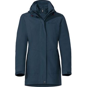Vaude - Womens Idris 3in1 Parka III - 3-in-1-jas - Blauw - Waterdicht