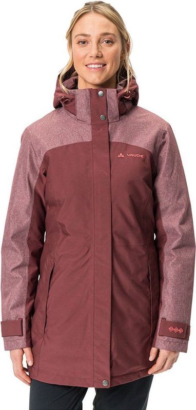 Vaude - Skomer Winter II - Parka - Paars - 100% Gerecycled Materiaal, Waterdicht, Primaloft® Isolatie
