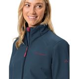 Vaude Womens Cyclone Jacket VI Softshelljack (Dames |blauw)