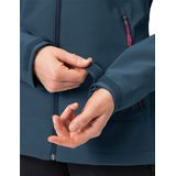 Vaude Womens Cyclone Jacket VI Softshelljack (Dames |blauw)