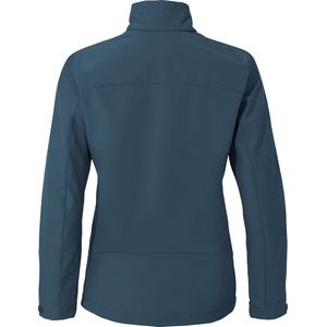 Vaude Womens Cyclone Jacket VI Softshelljack (Dames |blauw)
