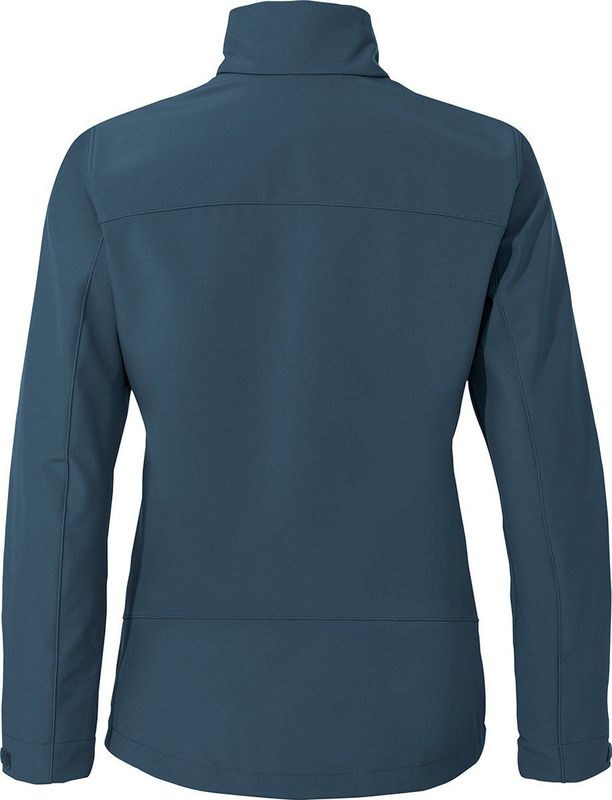 Vaude Womens Cyclone Jacket VI Softshelljack (Dames |blauw)