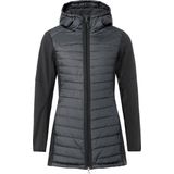 Skomer - Hybrid Parka - Dames - Groen - Softshell - PrimaLoft Vulling