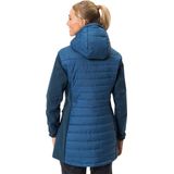 Skomer - Hybrid Parka - Dames - Groen - Materiaalcombinatie