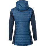 Skomer - Hybrid Parka - Dames - Groen - Materiaalcombinatie