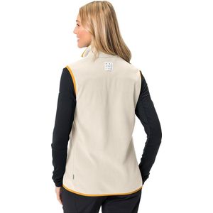 Vaude Rosemoor Fleece Vest - Fleecevest - Dames Ecru