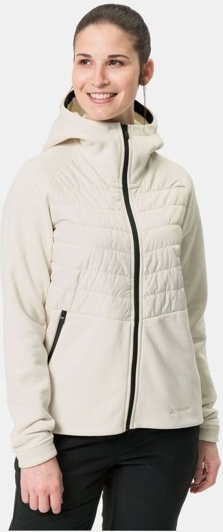 Vaude Comyou Fleece Jacket - Fleecevest - Dames Ecru EU 38