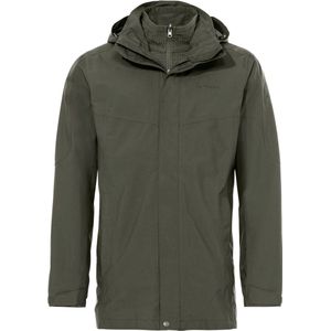 Vaude Idris 3 In 1 Parka - Heren Jack - Groen - Gerecycled Materiaal