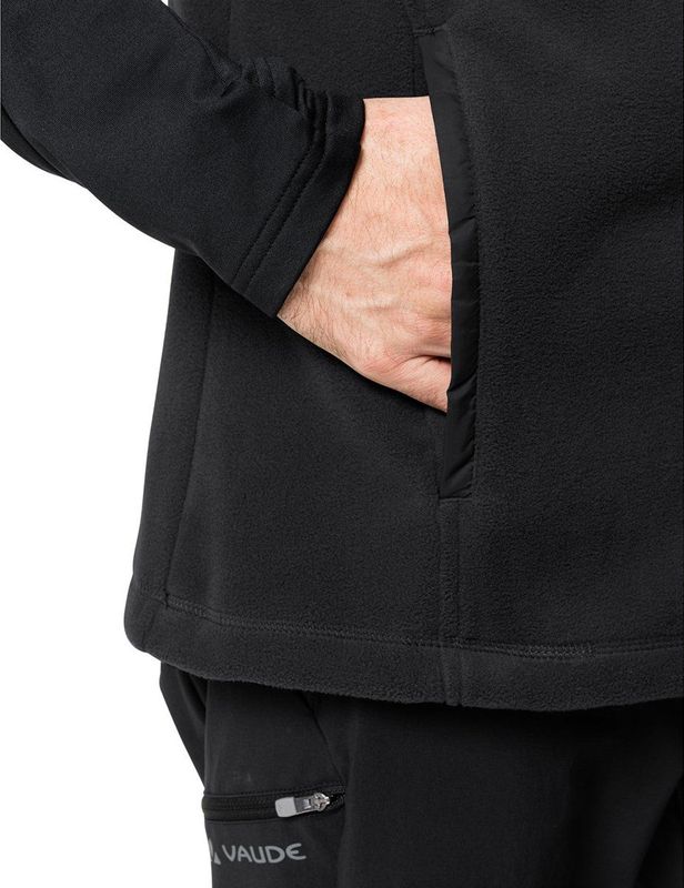 Vaude - Bike Kuro - Fleece Vest - Zwart - 100% Gerecycled Polyester