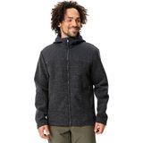 VAUDE Herren-Kapuzenjacke ""Tinshan"" in Wolloptik mit Innenfleece, phantom uni, Gr. L