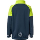 Vaude - Kids Qimsa - Softshelljack - Blauw - Winddicht