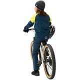 Vaude - Kids Qimsa - Softshelljack - Blauw - Winddicht